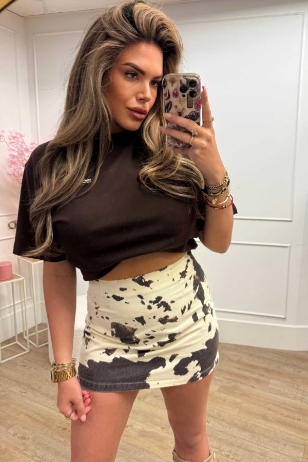 Luna Skirt Cow - Afbeelding 2