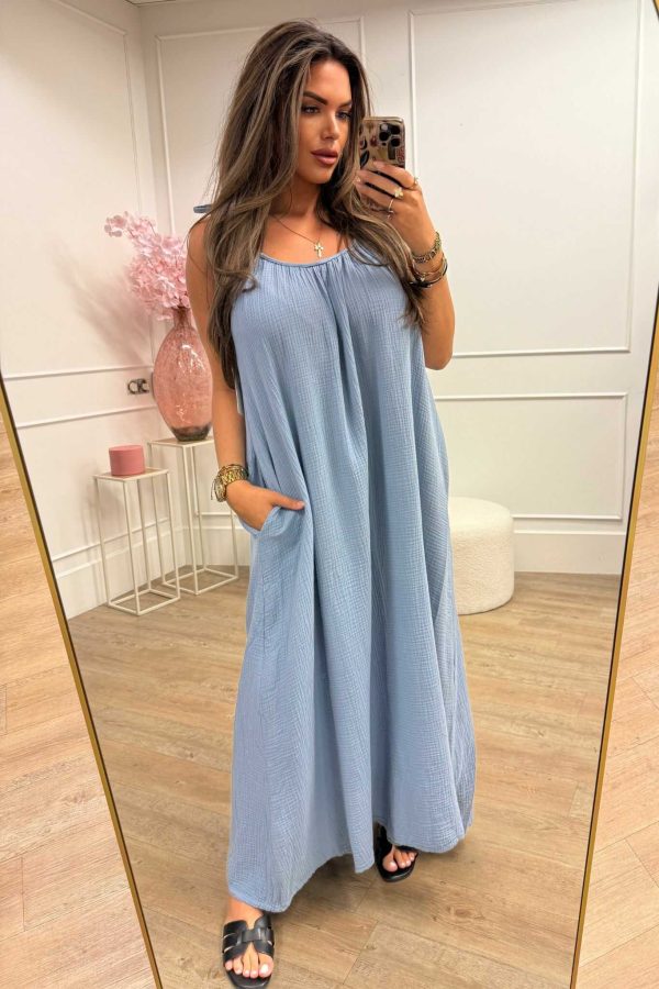 Mira Dress Black, Yellow, Green and Blue - Afbeelding 2