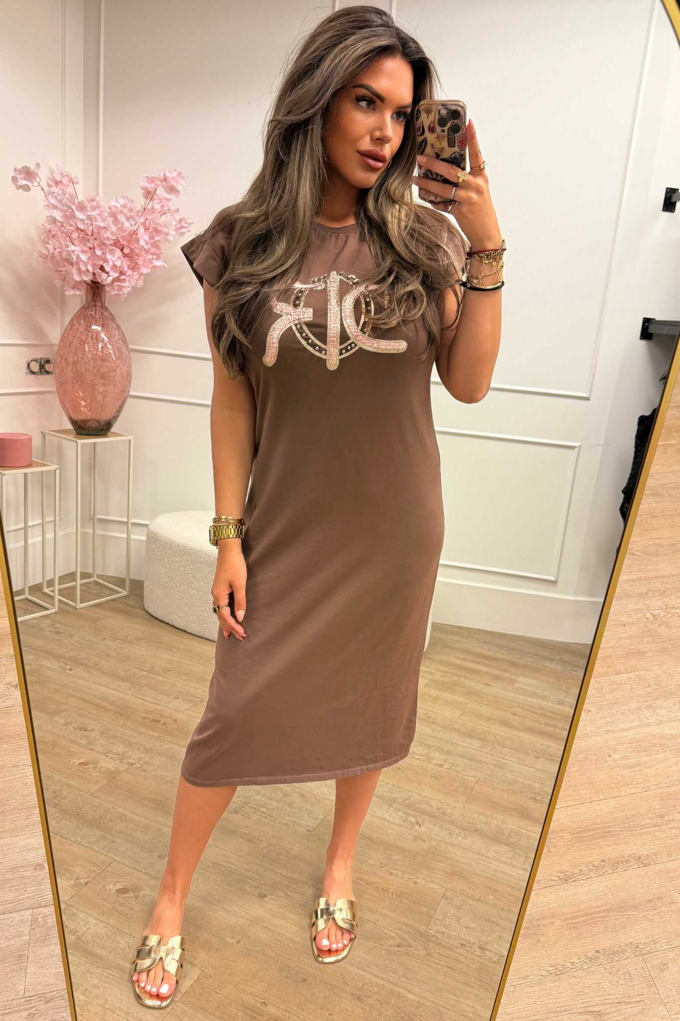Dior dress Brown
