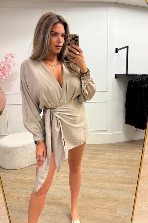 Lynn Jumpsuit Black, Red, Brown and Taupe - Afbeelding 3
