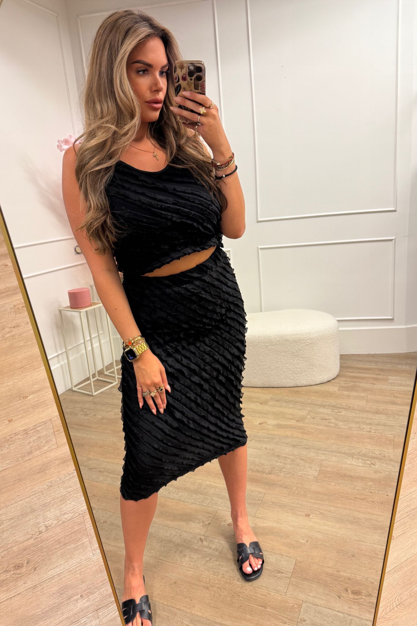 Lotte Two Piece Set Black