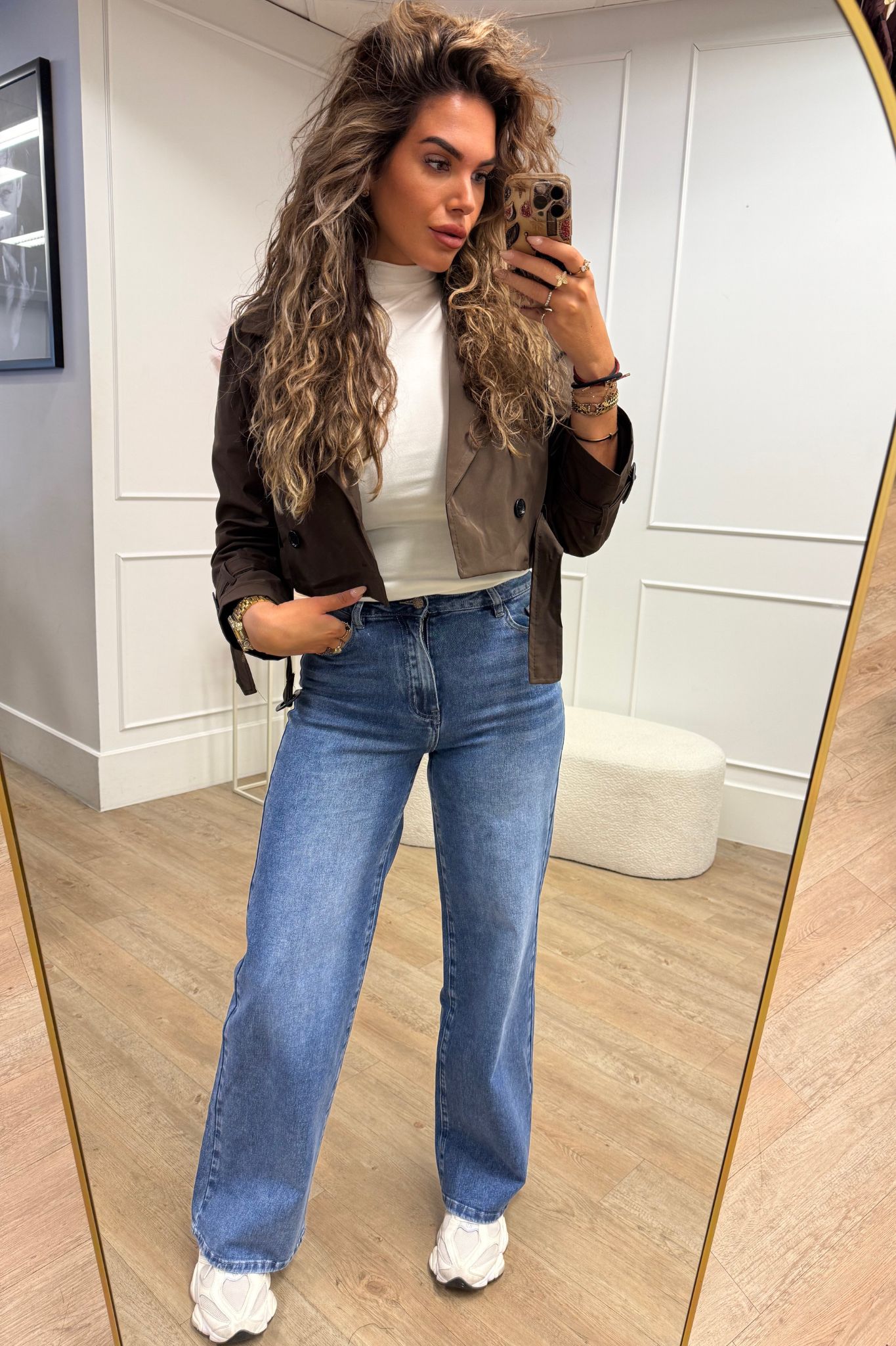 Redial Wide Leg Jeans Blue RD9091-5