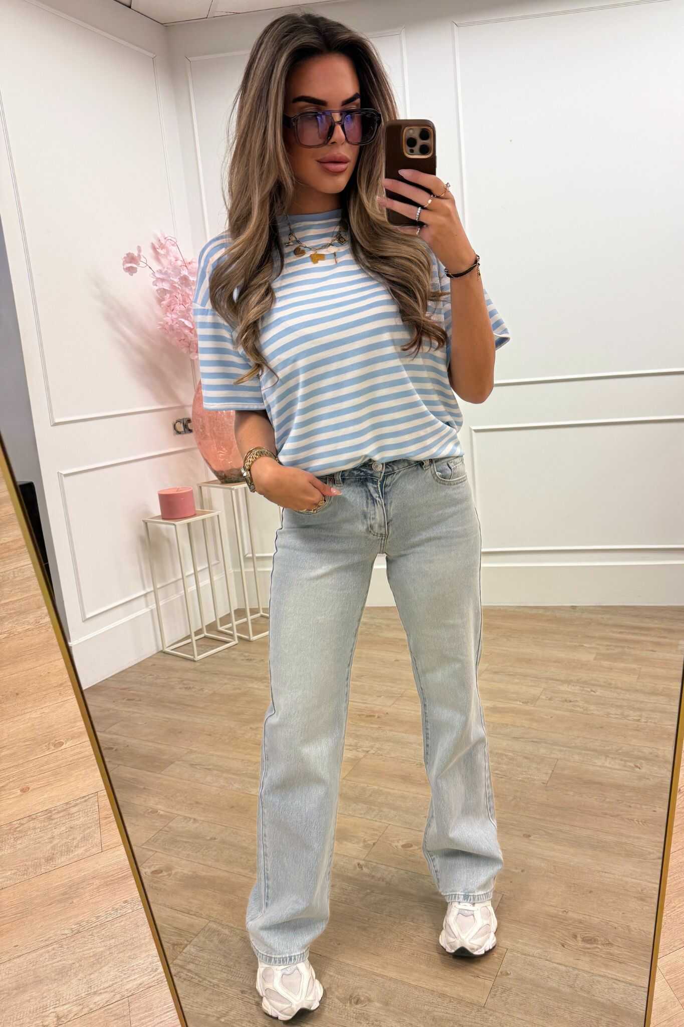 Vs Miss Wide Leg Jeans Blue 9426