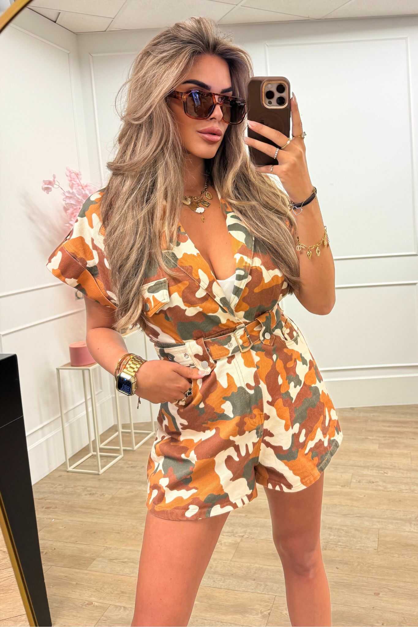 Lynn Camo Jumpsuit